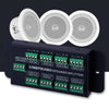 1 In 8 Out Amplifier And Sound Speaker Distributor, 8-Area Sound Source, Signal Distribution Panel, Audio Input, 300W Per Channel