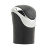 N10 Mini Car Loaded Ashtray With Lamp And Cover Car Supplies(Silver)