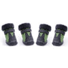 4 PCS/Set Pet AutumnWinter Thicken Cotton Shoes Dog Warm And Non-Slip Shoes, Size: No. 4(Green)