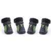 Dog Winter Boots - Green, Size 3 (4.5-5.5kg) - Non-Slip & Warm