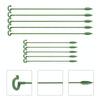 10pcs Plant Potted Flower Shape Support Rod Fixed Anti-lodging Leaf Guard Frame, Size:48cm