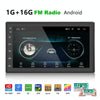 A2222KT 7 Inch Android Navigation WiFi Version 1+32G GPS Bluetooth 2.5D Screen Car Central Control MP5 Player, Style: Standard+12Lights Camera