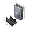YMX-320W GaN 320W USB x 4, USB-C / Type-C x 4 Fast Charger, Plug Type:EU Plug(Grey)