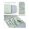 Nail Art Tool Set Nail Clippers Dead Skin Scissors Manicure Tool, Specification: 16 In 1 Green