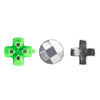 For PS5 Cross Key 3pcs /Set Gamepad Metal Buttons Mushroom Head Magnetic Base Cross Keys Accessory Set