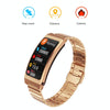 K13S 1.14 inch TFT Screen Leather Strap Smart Calling Bracelet Supports Sleep Management/Blood Oxygen Monitoring(Tarnish)