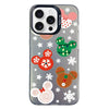For iPhone 13 Pro Max Christmas Series PC Full Coverage Pattern Phone Case(CK051 Black)