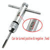 M5-M12 Lengthened Adjustable Ratchet Wrench with Positive and Reverse Tap Wrench