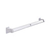 Vilscijon Aluminum Alloy Wall Hanging Shelf Bathroom Toilet Slippers Towel Rack, Colour: Long Silver