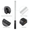 PULUZ RGB Colorful Photo LED Stick Adjustable Color Temperature Handheld LED Fill Light with Remote Control(Black)