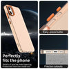 For Samsung Galaxy M05 Candy PC Hybrid TPU Shockproof Phone Case(Orange)