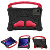 For Samsung Galaxy Tab S9 Boxing Series Kickstand EVA Shockproof Tablet Case with Shoulder Strap(Black Red)