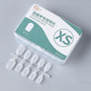 10pairs Of 100pcs/Box Frosted False Nails Artificial Tip, Shape: Short Square XS