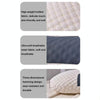 Neck-Protecting Knitted Non-Collapse Pillow Home Partition Massage Pillow, Spec: High