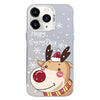 For iPhone 11 Pro Max Christmas Series PC Full Coverage Pattern Phone Case(CW055 White)