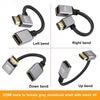 Upward Bend HDMI Male to Female 4K UHD Extension Cable Computer TV Adapter, Length: 20cm
