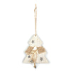 Wooden Cartoon Christmas Tree Ornament Christmas Scene Decoration Supplies(Christmas Tree Shape)