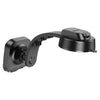hoco HW24 Might Retractable Magnetic Wireless Fast Charging Car Center Console Holder(Black)