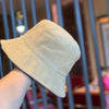 Leisure Corduroy Fisherman Hat Fall and Winter Foldable Art Sunhat, Size: M (56-58cm)(Beige)