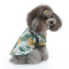 Dog Beach Shirt, Yellow & White, Size M (Cotton, Summer)