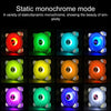 COOLMOON RGB Cooling Fan120mm PWM 6PIN S1 ARGB Fans