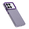 For Redmi K70 Pro Candy PC Hybrid TPU Shockproof Phone Case(Purple)