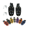 Motorcycle Modified Aluminum Alloy Foot Pedal Accessories(Red)