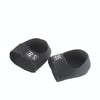 Heel Fatigue Shock Absorption And Warmth Gel Protective Cover, Size:S, Style:with Printing(Black)