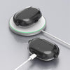 For Apple Beats Studio Buds / Buds+ Headphones Shape Clear Electroplated Acrylic Headset Protective Case(Black)