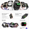Q19 Max 2.1 inch HD Screen Waterproof Sports Business Smart Watch(Wine Red)