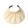 Black Gelatin Shell Shape Cap Dual-Use Headband Sunshade Hat Sunscreen Outdoor Sun Visor Hat, Size: M (56-58cm)(Beige)
