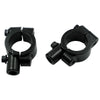 6 PCS Motorcycle Modification Accessories Handlebar Mirror Holder(M8 25mm Black)