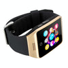 Q18S 1.54 inch IPS Screen MTK6260A Bluetooth 3.0 Smart Watch Phone, Pedometer / Sedentary Reminder / Sleeping Monitor  / Anti-Loss / Remote Camera / GSM / 0.3M Camera (Black + Gold)