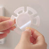 6 PCS Power Cable Data Cable Winder Traceless Paste Hook Cable Organizer(Random Color Delivery)