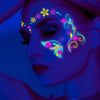 8-Sheets /Set Music Festival Fluorescent Waterproof Sticker Masquerade Glowing Tattoo(FA001-008)