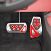 CARFU AC-529A Car New Energy Manual Automatic Transmission Brake Pedal(Blue)