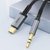 WIWU Wi-C048 Legend Series Type-C to 3.5mm Audio Adapter Cable, Length: 1.5m(Black)