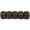 5 PCS/Set Creative Skull Bones Dice Six Sided Skeleton Dice Club Pub Party Game Toys Resin Dice