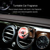 Gramophone+3pcs Refill Aroma Car Aroma Diffuser Air Vent Rotating Retro Gramophone Fragrance Diffuser Ornament