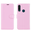For Alcatel 1SE  2020 Litchi Texture Horizontal Flip Protective Case with Holder & Card Slots & Wallet(Pink)
