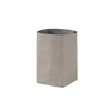 Desktop Separate Storage Washable Kraft Paper Bag, Size: Gray 12x12x23cm