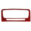 Car Central Control Air Outlet Decorative Sticker for Volvo V60 2010-2017, Left and Right Drive(Red)