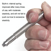 QYZ7021 1.5-3.0mm Watch Clockwork Time Adjustment Tool Stainless Steel Watch Handle