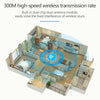 86 Type Through Wall AP Panel 300M Hotel Wall Relay Intelligent Wireless Socket Router With USB(Silver)