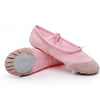 Flats Soft Ballet Shoes Latin Yoga Dance Sport Shoes for Children & Adult(Pink)