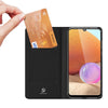 For Samsung Galaxy A32 4G DUX DUCIS Skin Pro Series Horizontal Flip PU + TPU Leather Case with Holder & Card Slots(Black)