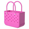Outdoor EVA Hole Waterproof Bag Beach Bags(Rose Red)