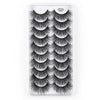 10 Pairs 3D Cat Eye False Eyelashes Naturally Thick And Fluffy Eyelashes(Y607)