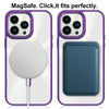 For iPhone 14 Pro Glaring CD Texture MagSafe Phone Case(Black)