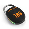 T&G TG447 Mini Portable Outdoor Sports Bluetooth Speaker(Black)
